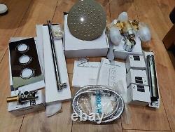 2 Way Chrome Overhead Shower Mixer Valve And All Fittings. Never used