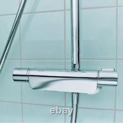 Aqualisa Midas 220 Mixer Shower Exposed Bar Drencher Chrome Handset MD220SC