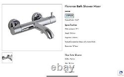 Bath Taps. Deck or wall mounted. JTP Thermostatic Bath Shower Mixer Model 5659