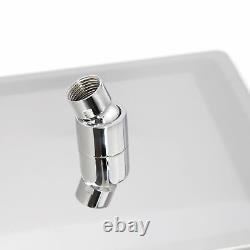 Bathroom 2 Way Concealed Thermostatic Shower Mixer Ultra Slim Head & Handset
