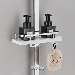 Bathroom Thermostatic Shower System Hand Shower Chrome LCD Shower Mixer Taps Set