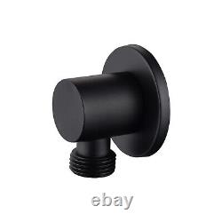 Black Dual Outlet Wall Mounted Thermostatic Mixer Shower Se BUN/BeBa 27177/78070