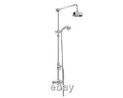 Bristan 1901 Rear-Fed Exposed Chrome Thermostatic Mixer Shower RRP £477.78