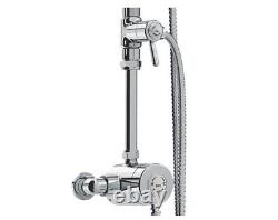 Bristan 1901 Rear-Fed Exposed Chrome Thermostatic Mixer Shower RRP £477.78