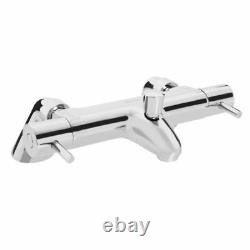 Bristan AR2 THLBSM C Artisan Thermostatic Pillar Lever Bath Shower Mixer Chrome