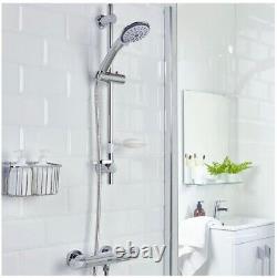 Bristan Artisan Thermostatic Fast Fit Bar Mixer Shower with Adjustable Head AR2