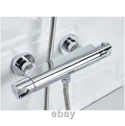 Bristan Artisan Thermostatic Fast Fit Bar Mixer Shower with Adjustable Head AR2