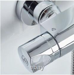 Bristan Artisan Thermostatic Fast Fit Bar Mixer Shower with Adjustable Head AR2