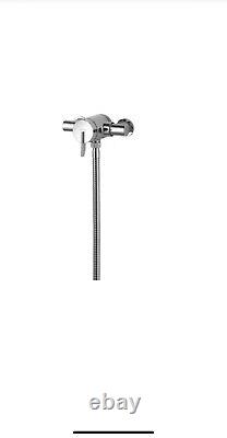 Bristan Sonique Rear-fed Exposed Chrome Thermostatic Mixer Shower