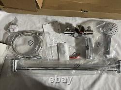 Bristan Strato Rear-Fed Exposed Thermostatic Mixer Shower & Riser Kit New