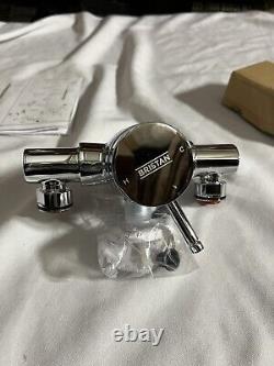 Bristan Strato Rear-Fed Exposed Thermostatic Mixer Shower & Riser Kit New