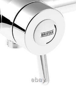 Bristan Traditional Exposed Thermostatic Mixer Lever Shower Valve 110mm 155mm