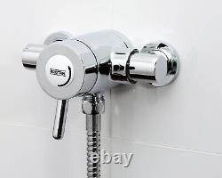 Bristan Traditional Exposed Thermostatic Mixer Lever Shower Valve 110mm 155mm