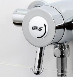 Bristan Traditional Exposed Thermostatic Mixer Lever Shower Valve 110mm 155mm