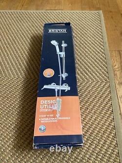 Bristan design utility thermostatic mixer shower