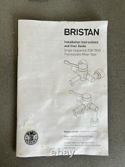 Bristan thermostatic bath shower mixer taps