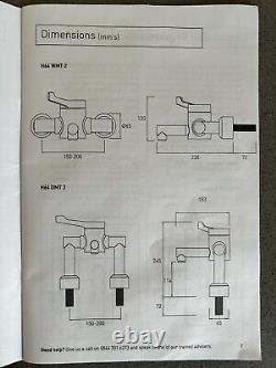 Bristan thermostatic bath shower mixer taps