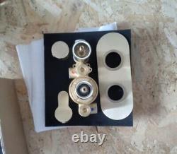 Brushed Brass Mixer Shower Valve