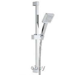 Chrome Dual Outlet Wall Mounted Thermostatic Mixer Shower S BUN/BeBa 26809/77561