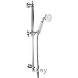 Chrome Dual Outlet Wall Mounted Thermostatic Mixer Shower S BUN/BeBa 27709/79050