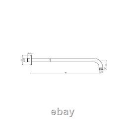 Chrome Single Outlet Wall Mounted Thermostatic Mixer Shower BUN/BeBa 26808/77557