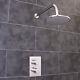 Concealed Thermostatic Shower Mixer Valve Modern Chrome Round Head Tmv2 Wras
