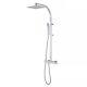 Cooke & Lewis Equinox Chrome Effect Thermostat Temperature Control Mixer Shower