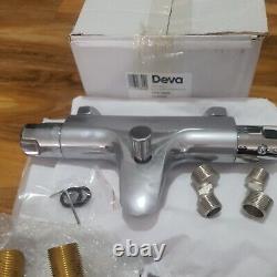 Deva Thermostatic bath shower mixer DYN106NK Chrome (body only)