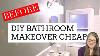 Diy Bathroom Makeover Cheap