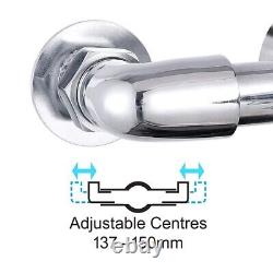 Dual Control Thermostatic Exposed Shower Mixer Valve 137mm 150mm 3/4 Top Outlet
