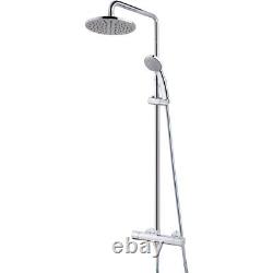 Ebb + Flo Cool Touch Thermostatic Bar Diverter Mixer Shower