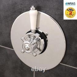 Edwardian Thermostatic Traditional Concealed Shower Mixer Valve 1 Outlet