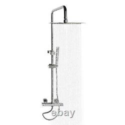 Exposed Shower System +Handheld Thermostatic Bathroom Mixer Shower Combo Set