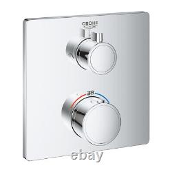 Grohe 24079000 Grohtherm Thermostatic Shower Mixer for 2 Outlets Chrome