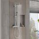 Grohe Vitalio Joy System 260 Thermostatic Mixer Shower With Easy Reach Tray
