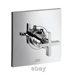 Hansgrohe AXOR Citterio concealed thermostatic shower mixer in chrome 39715000