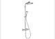 Hansgrohe Crometta S Hp Rear-fed Exposed Chrome Thermostatic Mixer Shower