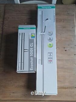 Hansgrohe Thermostatic Shower Mixer, Head and Rail