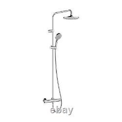 Hansgrohe Vernis Blend Thermostatic Mixer Shower Round Drench Handset Chrome