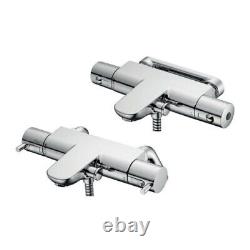 Ideal Standard Alto Ecotherm A5634aa Bath Shower Mixer & Fastfix Bracket Chrome