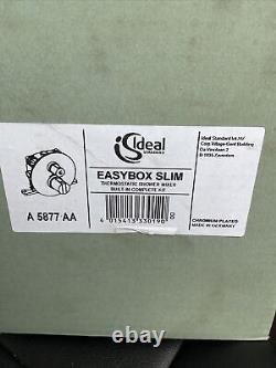Ideal Standard Easybox Slim Thermostatic Bath Shower Mixer Chrome A 5877 AA
