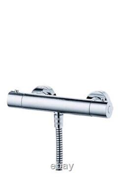 Ideal Standard Ecotherm Fast-Fit Thermostatic Bar Mixer Shower & Kit A7255AA