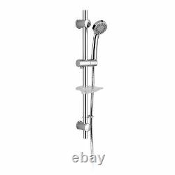 Lily Concealed Thermostatic Bathroom Shower Mixer Valve Slider Rail 3 Mode