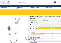 MIRA ELEMENT BIV Built In THERMOSTATIC CONCEALED MIXER SHOWER Rear-Fed 4 SPRAY
