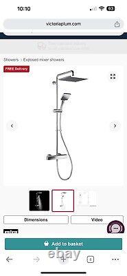 MIRA Honesty ERD Thermostatic Mixer Shower Chrome