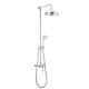Mira Realm Erd Exposed Thermostatic Mixer Shower Withdiverter Chrome Effect