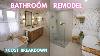 Master Bathroom Remodel Walk In Shower Full Renovation