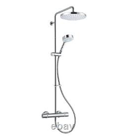 Mira Atom Erd Rear-fed Exposed Thermostatic Mixer Shower Chrome