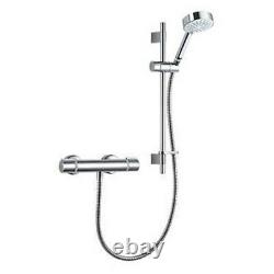 Mira Atom Ev Rear-fed Exposed Chrome Thermostatic Mixer Shower 1.1836.010