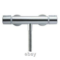 Mira Atom Ev Rear-fed Exposed Chrome Thermostatic Mixer Shower 1.1836.010